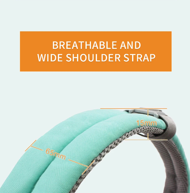 Baby Carrier with breathable strap